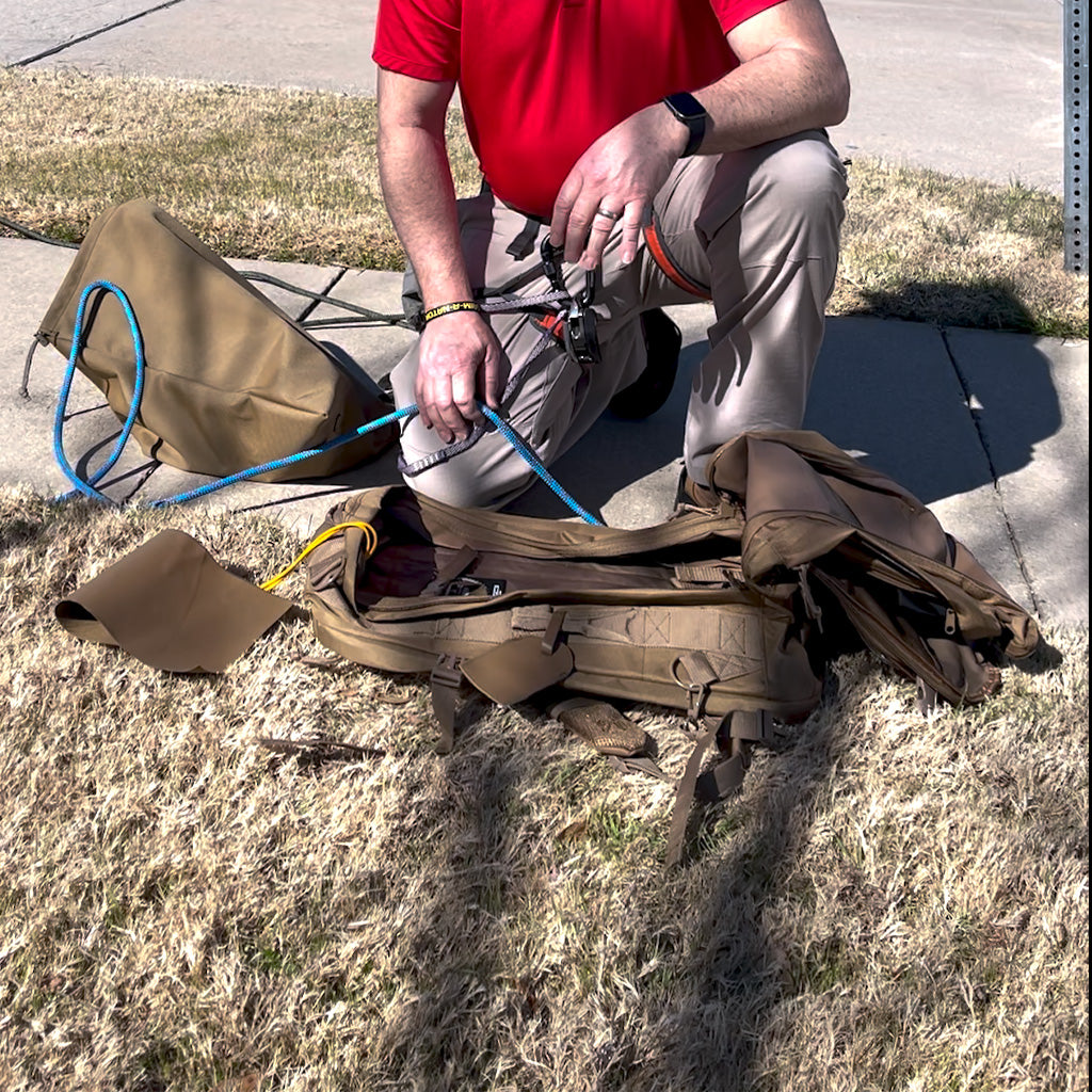 How to reload your rope bag – CLAIM-A-NATOR