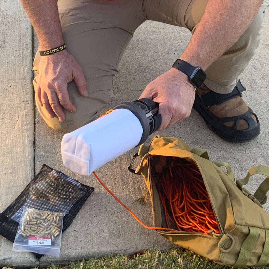 How to use the CLAIM-A-NATOR Power Line Launcher