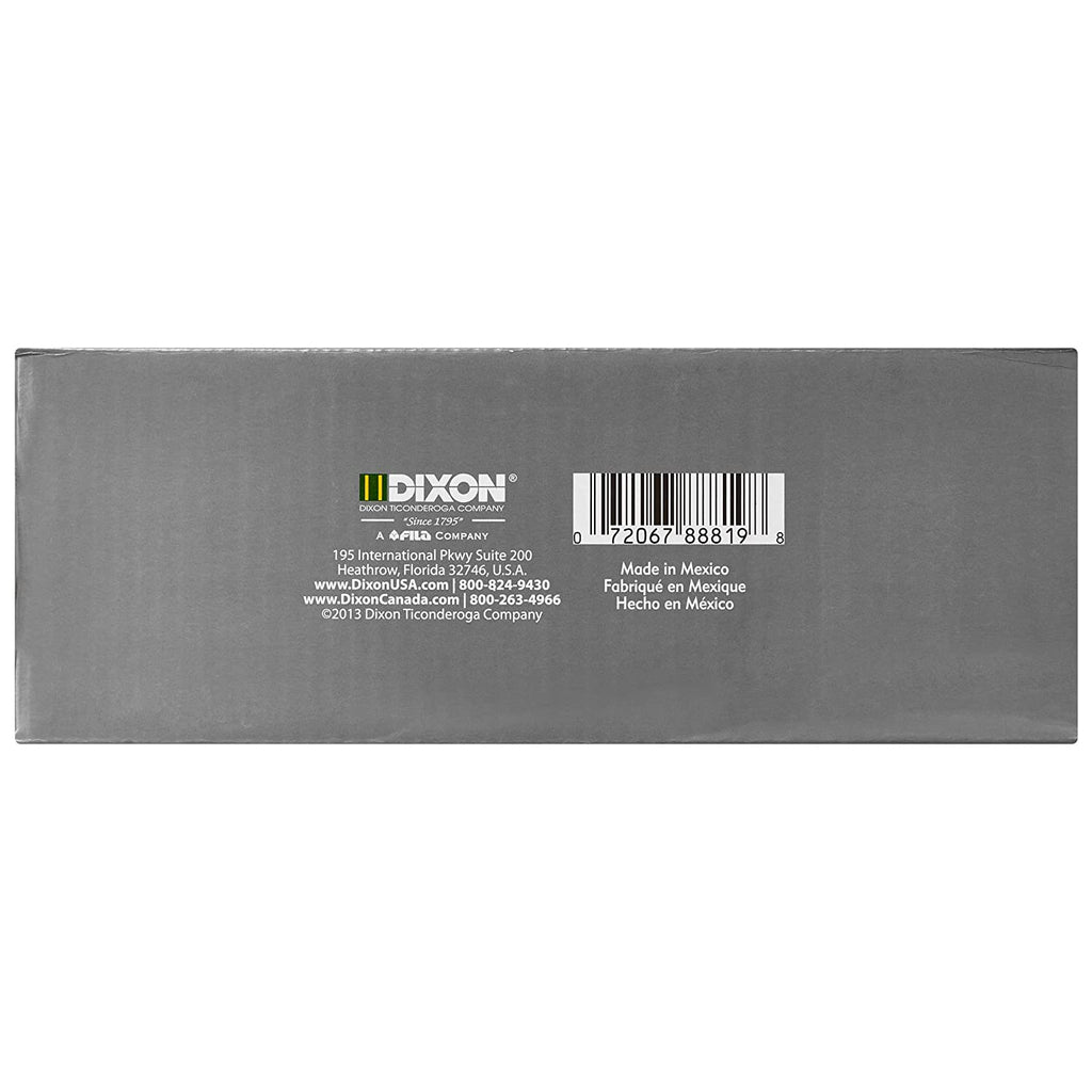 Dixon - 464-88819 Industrial Railroad Crayon Chalk, Clean Hand Coating, Tapered 4" X 1" Sticks, White, 72-Pack (88819)