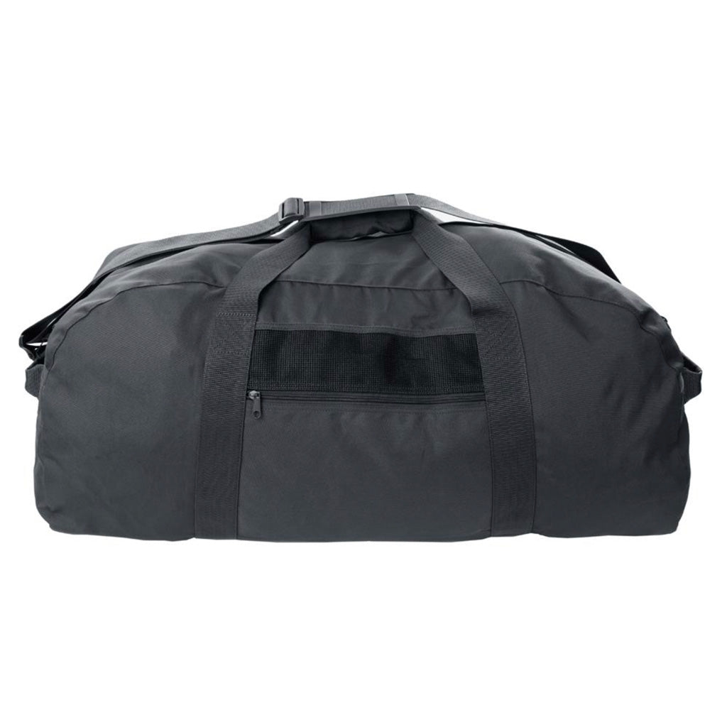 Duffle Bag Black Front View