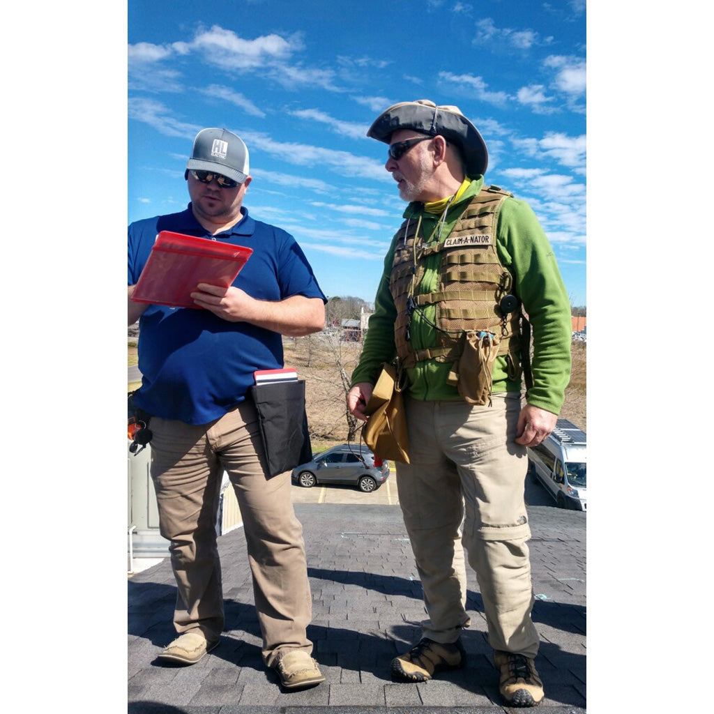 Man wearing Adjuster Tool Vest 