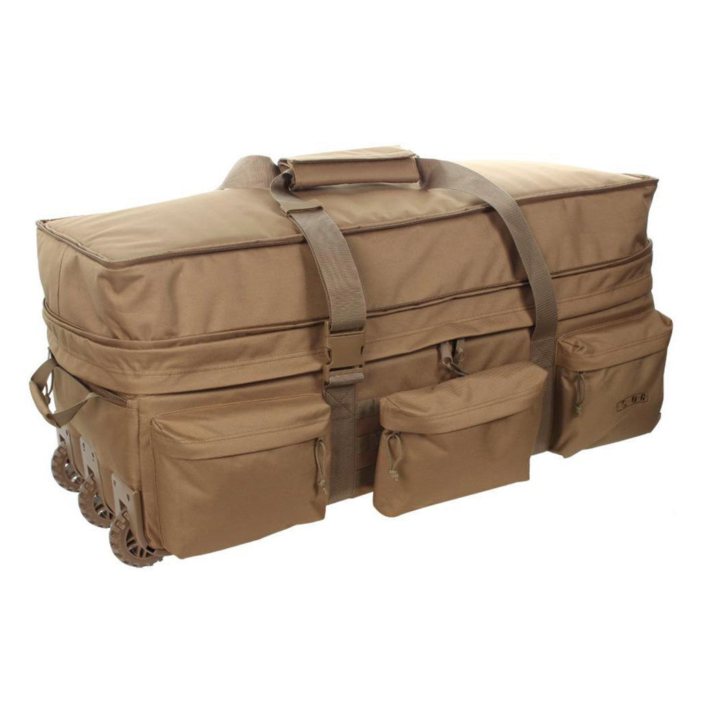 Roll-Out Suitcase Bag Tan XL