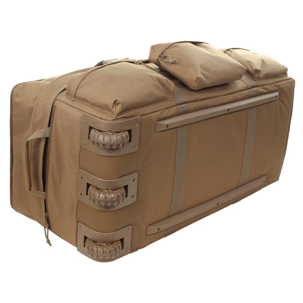 Roll-Out Suitcase Bag Tan underside