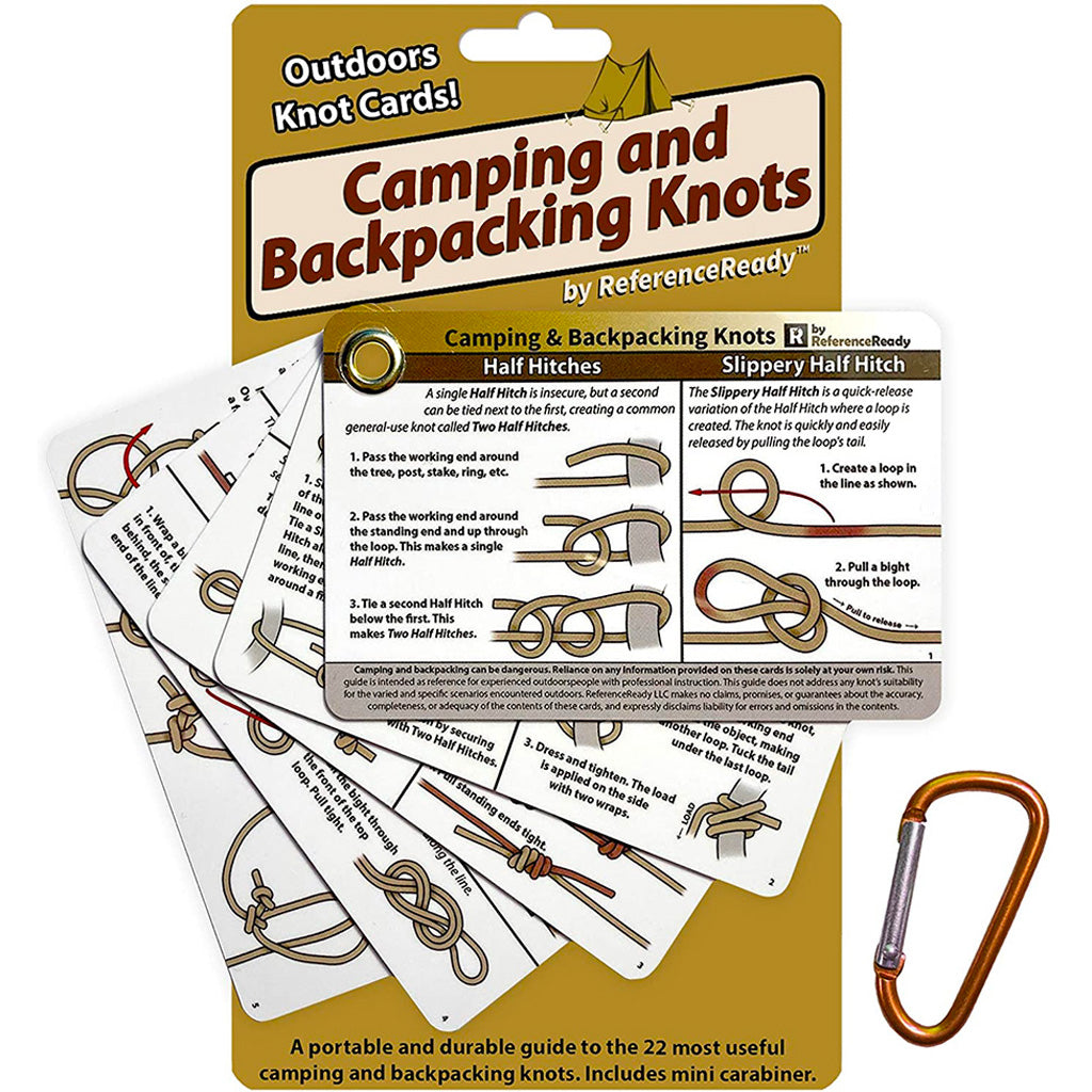 Knot cards included in the Rapid Technical Kit